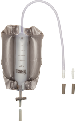 BEINBEUTEL 750 ml 50 cm steril Schlauch kürzbar
